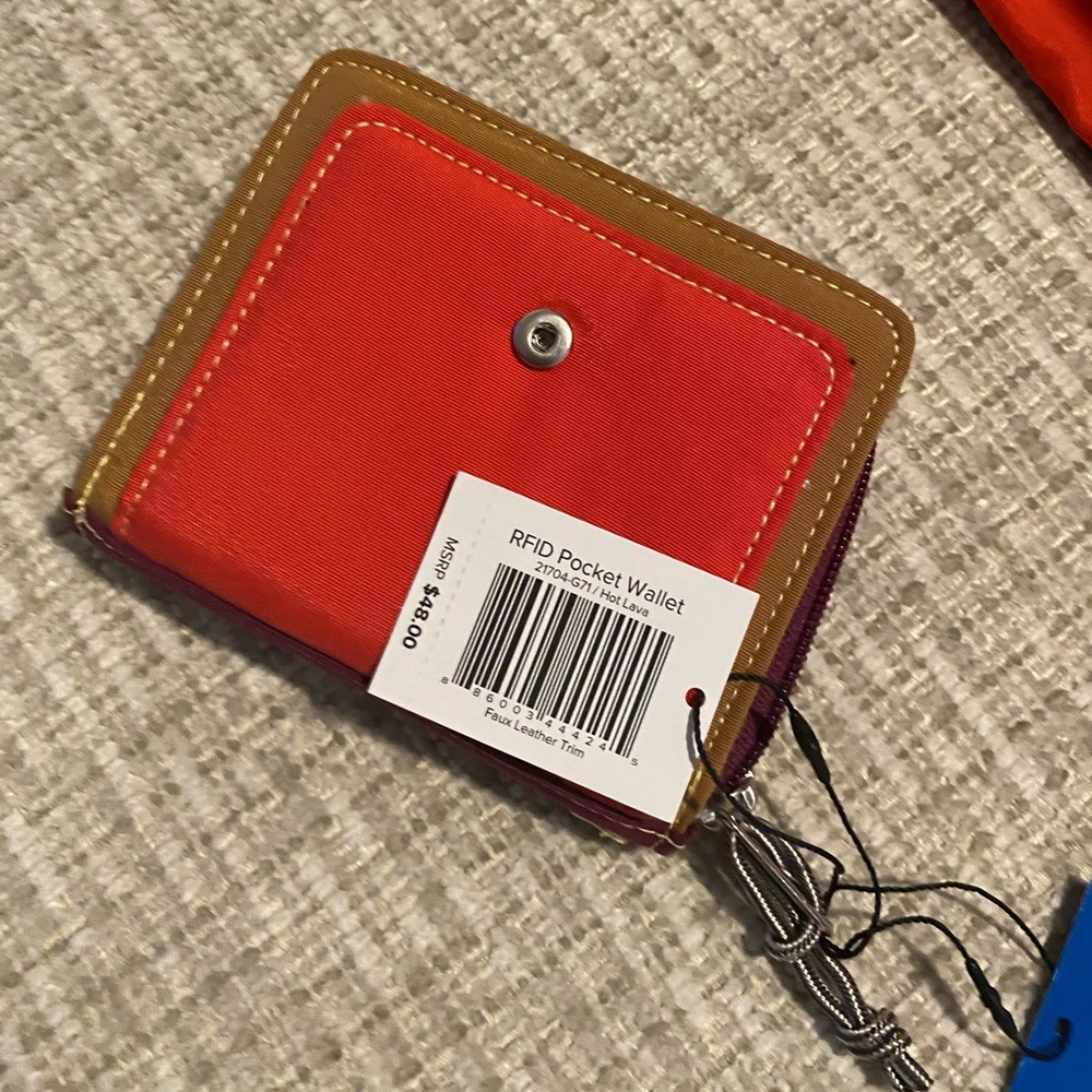 Vera Bradley RFID Pocket Wallet